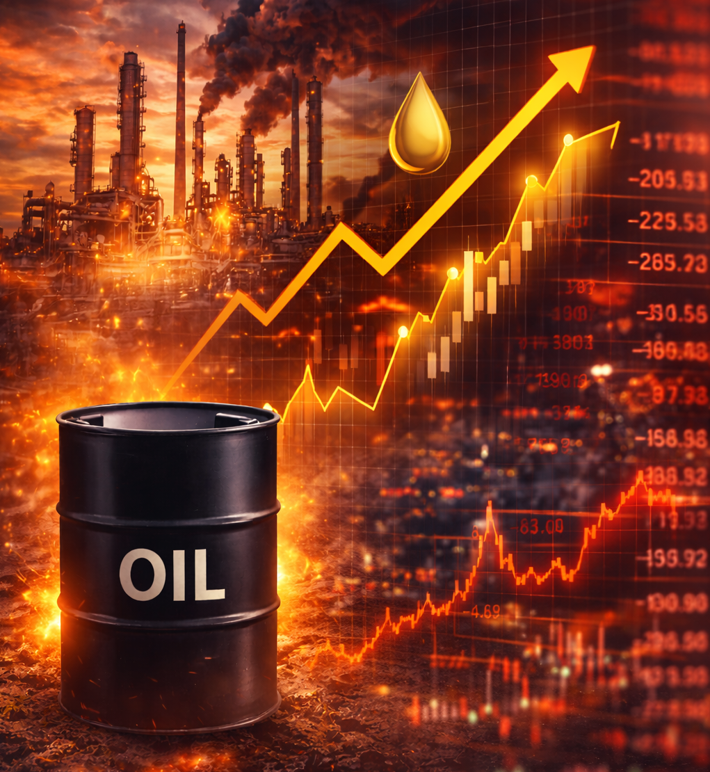 Global Markets React as Oil Prices Surge Amid Rising Uncertainty